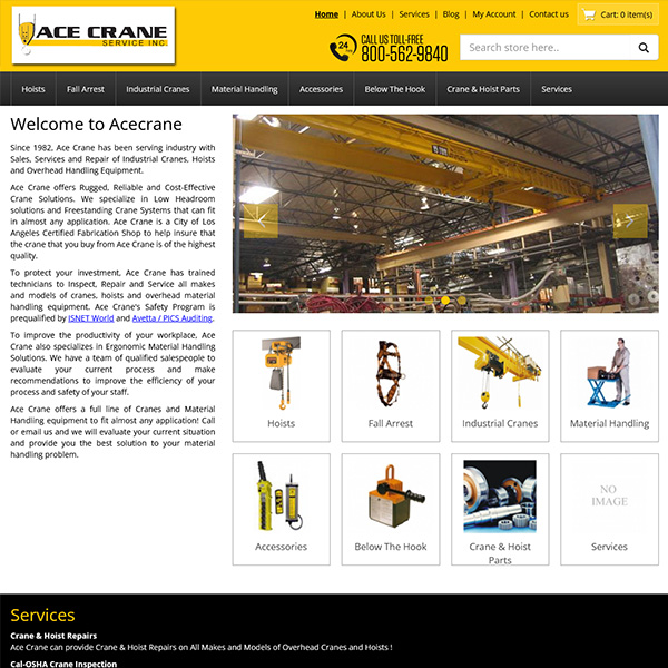 E-commerce shopping website design by Neoventis